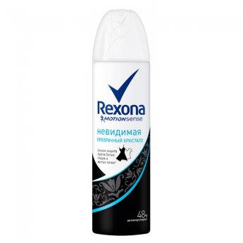 Rexona спрей невид.прозр.кристал150 