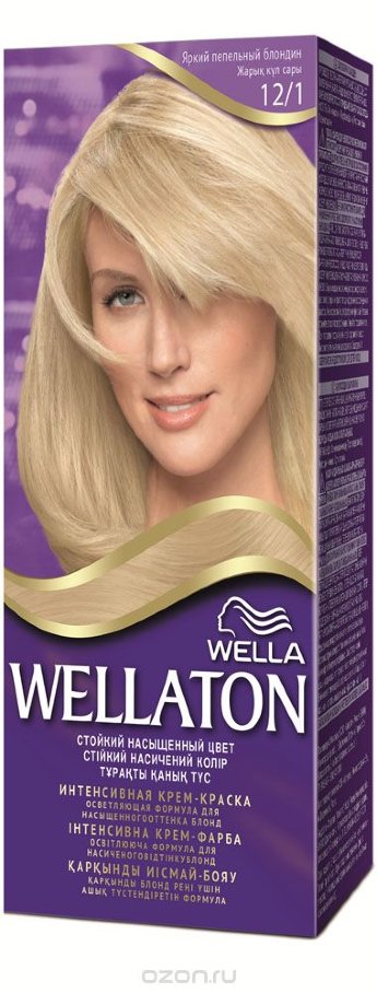 Wellaton 12/1 ярк.пепельный блондин 