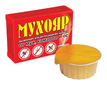 Мухояр дым.шашка мух/ос 50гр В\Х 