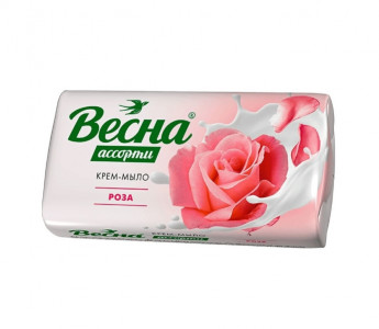 Весна мыло 90г Роза 