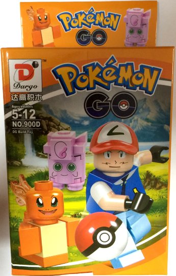 B181(900D) Конструктор POKEMON 