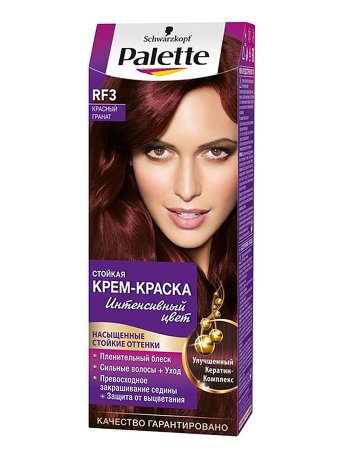 Palette RF3 Красный гранат 