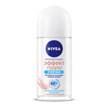 Nivea шар эффект пудры 50мл жен 