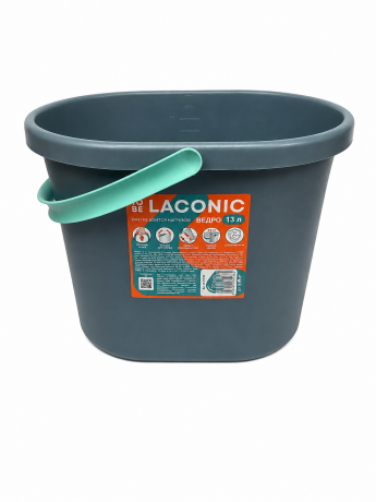 Ведро 13л овальное TO BE LACONIC 