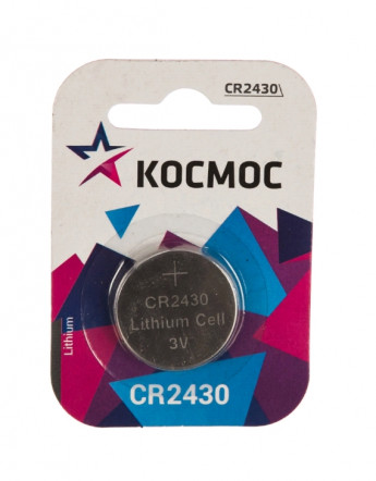 Элемент пит. Космос CR2430 bl1 1шт 
