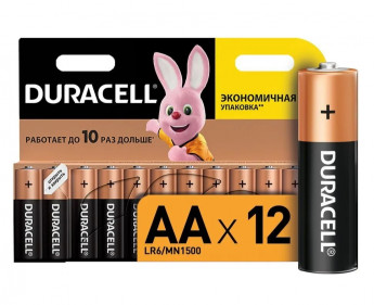 Элемент питания Duracell LR06 BP12 