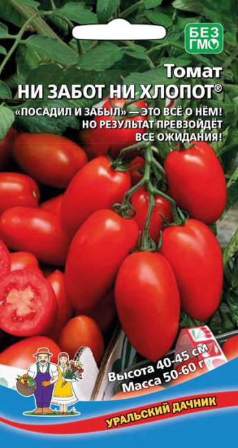 Томат Ни забот, Ни хлопот Ур.Дачник 