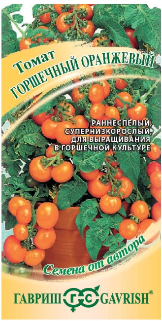 Томат Горшечный ОРАНЖЕВЫЙ Гавриш 