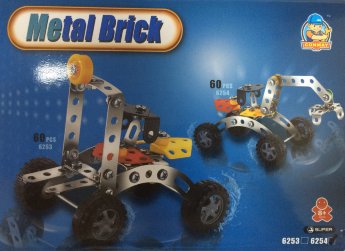 6254 Конструктор металлический 