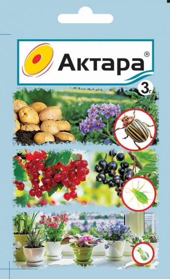 Актара пакет 3гр В/Х от вредителей 